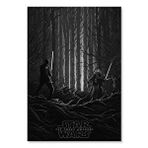 Cakatablo Ahşap Tablo Star Wars Kavga
