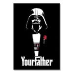 Cakatablo Ahşap Tablo Star Wars The Godfather