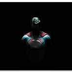 Cakatablo Ahşap Tablo Superman Karanlık Mod