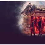 Cakatablo Ahşap Tablo Supernatural Alternatif Afiş