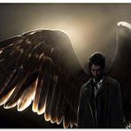 Cakatablo Ahşap Tablo Supernatural Melek Kanatları