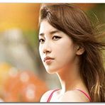 Cakatablo Ahşap Tablo Suzy Koreli Kız Görsel