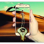 Cakatablo Ahşap Tablo Telefon İskelet Kartal