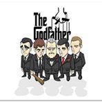 Cakatablo Ahşap Tablo The Godfather Çizgi Mafya