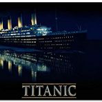 Cakatablo Ahşap Tablo Titanic Gece ve Işıklar