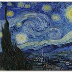 Cakatablo Ahşap Tablo Vincent Van Gogh Deliliğin Kıyılarında