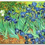 Cakatablo Ahşap Tablo Vincent Van Gogh İrislerim Resim
