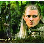 Cakatablo Ahşap Tablo Yüzüklerin Efendisi Legolas Orlando Bloom