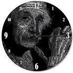 Cakatablo Albert Einstein Analog Duvar Saati