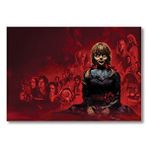Cakatablo Annabelle Film Afişi Mdf Ahşap Tablo