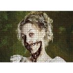 Cakatablo Aşk ve Gurur ve Zombiler Karekter Görseli 1000 Parça Puzzle Yapboz MDF Ahşap