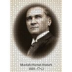 Cakatablo Atatürk Sonsuzluk 1000 Parça Puzzle Yapboz MDF Ahşap