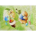 Cakatablo Ayı Bubu ve Topaçlar 1000 Parça Puzzle Yapboz MDF Ahşap