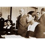 Cakatablo Başöğretmen Mustafa Kemal Atatürk 1000 Parça Puzzle Yapboz MDF Ahşap