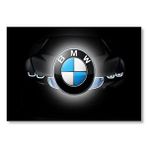 Cakatablo Bmw Logo Arkaplan 5 Kasa Mdf Ahşap Tablo