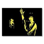 Cakatablo Bruce Lee Kungfu Çubuklar Mdf Ahşap Tablo