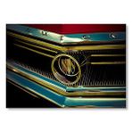 Cakatablo Buick Logo Ve Ön Panjur Detay Mdf Ahşap Tablo