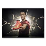 Cakatablo Christiano Ronaldo Nike Mercurial Superfly Krampon Mdf Ahşap Tablo
