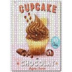 Cakatablo Çikolatalı Cupcake Afişi Görseli 1000 Parça Puzzle Yapboz MDF Ahşap