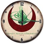 Cakatablo Devleti Aliyeei Osmaniye Desenli Duvar Saati