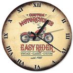 Cakatablo Easy Rider Motorcycles Tasarım Duvar Saati