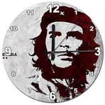 Cakatablo Ernesto Che Guevara Baskılı Duvar Saati