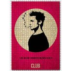 Cakatablo Eski Fight Club Figürü Afiş Görseli 1000 Parça Puzzle Yapboz MDF Ahşap