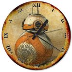 Cakatablo Eski Zeminde Art BB 8 with treads Tasarım Duvar Saati