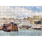 Cakatablo Fas Tanca Limanı Tablo 1894 120 Parça Puzzle Yapboz MDF Ahşap