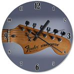 Cakatablo Fender Gitar Tasarım Duvar Saati
