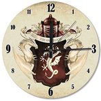 Cakatablo Fire And Blood Taht Oyunları Sessiz Duvar Saati