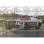 Cakatablo Ford Mustang Fastback Alternatif Görseli 1000 Parça Puzzle Yapboz MDF Ahşap