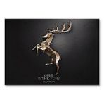 Cakatablo Game Of Thrones Baratheon İllüstrasyon Mdf Ahşap Tablo