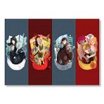 Cakatablo Game Of Thrones Çizgi Film Karekterleri Görseli Mdf Ahşap Tablo