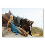 Cakatablo Game Of Thrones Daenerys Targaryen Mdf Ahşap Tablo