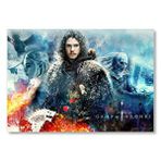 Cakatablo Game Of Thrones Karakterleri Kompozisyon Mdf Ahşap Tablo