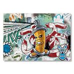 Cakatablo Graffiti Sokak Boyama Sanatı Sprey Mdf Ahşap Tablo