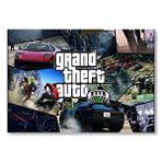 Cakatablo Gta 5 Görevler Kompozisyon Mdf Ahşap Tablo