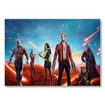 Cakatablo Guardians Of The Galaxy Vol 2 Kahramanlar Ve Meteorlar Mdf Ahşap Tablo