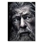 Cakatablo Hobbit Beş Ordunun Savaşı Gandalf Ahşap Mdf Tablo