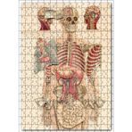 Cakatablo İç Organlar İnsan Anatomisi Görseli 255 Parça Puzzle Yapboz MDF Ahşap