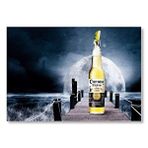 Cakatablo İskele Dev Dolunay Corona Ve Lime Mdf Ahşap Tablo