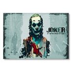 Cakatablo Joaquin Phoenix İle Joker Filmi Afişi Mdf Ahşap Tablo