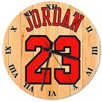 Cakatablo Jordan 23 Wallpaper Akarlı Duvar Saati
