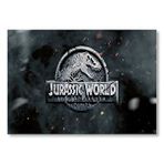 Cakatablo Jurassic World Kayıp Krallık Logo Mdf Ahşap Tablo