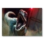 Cakatablo Jurassic World Velociraptor Blue Mdf Ahşap Tablo
