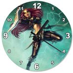 Cakatablo Katarina Aram Pentakill Şekilli Duvar Saati