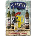 Cakatablo Le Pastis İcecekler Görseli 1000 Parça Puzzle Yapboz MDF Ahşap