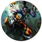 Cakatablo League of Legends Shaco Tasarım Duvar Saati