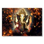 Cakatablo Lord Ganesha Vinayaka Ganapati Heykeli Mdf Ahşap Tablo